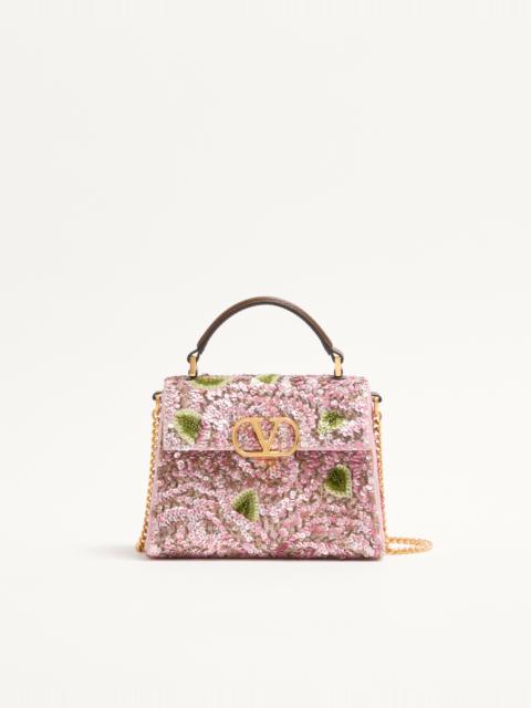 Valentino VALENTINO GARAVANI VSLING MINI EMBROIDERED HANDBAG