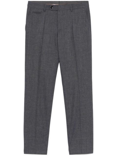 BOSS Prince of Wales-check trousers