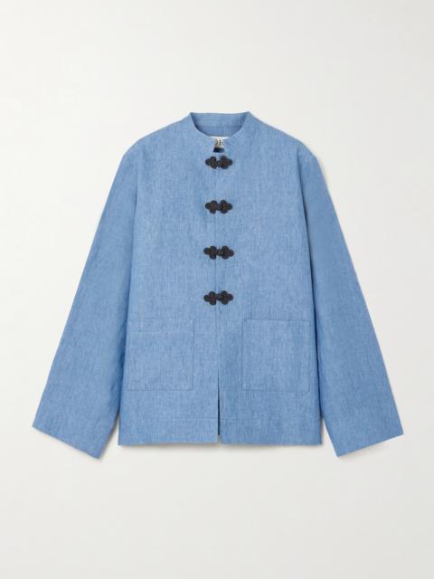 RÓHE Mandarin Linen Jacket