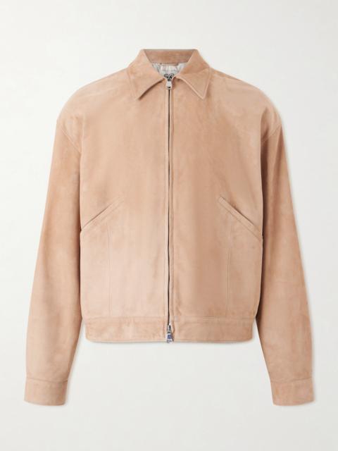 Valstar Stan Suede Bomber Jacket