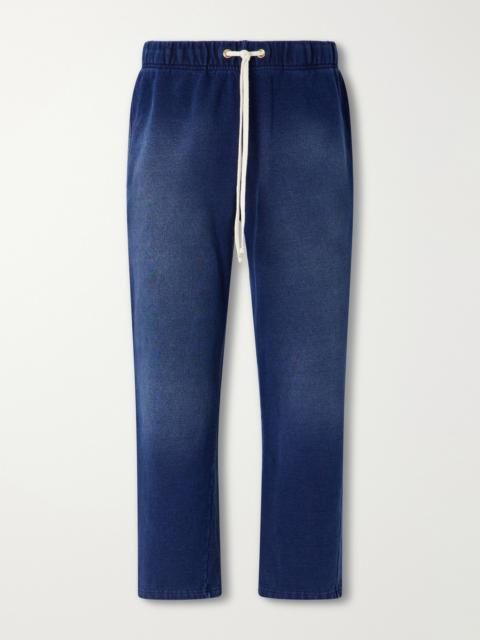 LES TIEN Straight-Leg Cotton-Fleece Sweatpants