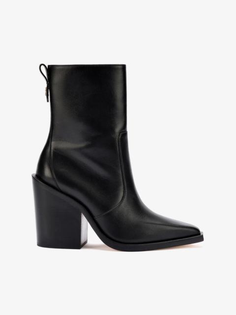 Larroudé James Boot In Black Leather