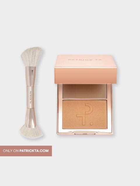 Patrick Ta Major Sculpt Contour Duo & Dual-Ended Brush Set