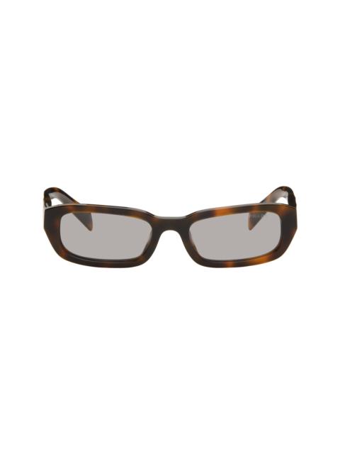 Prada Brown 'Prada' Symbole Sunglasses