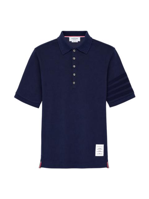 Thom Browne Short Sleeve Rib Cuff Polo