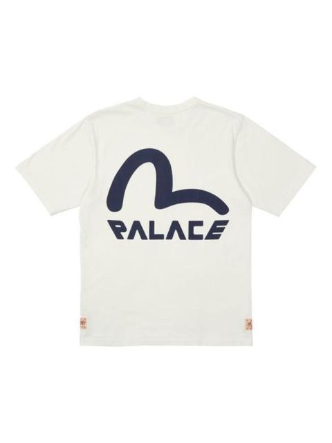 PALACE Palace X Evisu Seagull Logo T-Shirt 'White' P21EVTS004