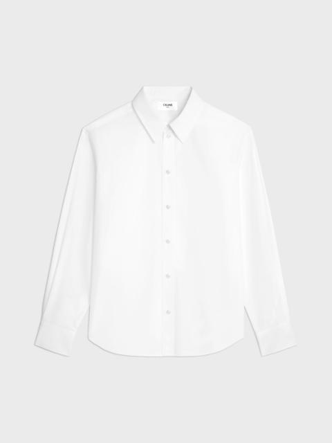 CELINE relaxed shirt IN COTTON POPLIN
