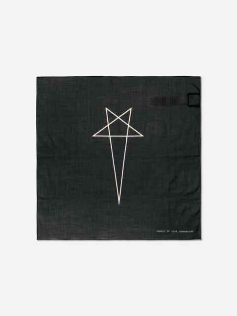 Rick Owens DRKSHDW printed scarf