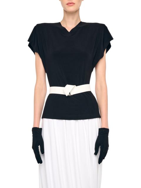 NORMA KAMALI WRIST GLOVES