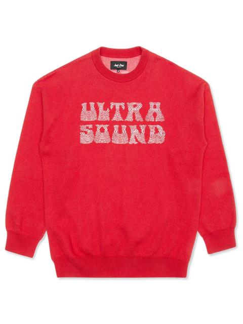 ULTRA SOUND SWEATER - RED