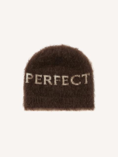 PERFECT MOMENT Mohair Logo Beanie