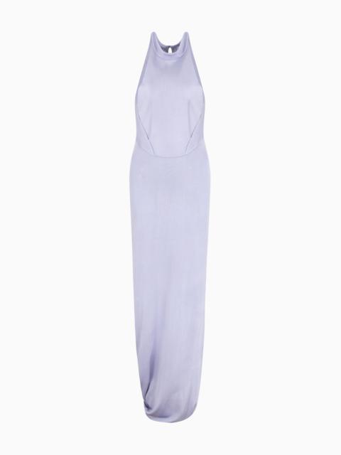 GIORGIO ARMANI LONG VISCOSE-JERSEY DRESS