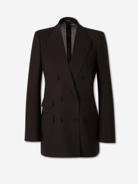 TOM FORD DOUBLE-BREASTED WOOL BLAZER