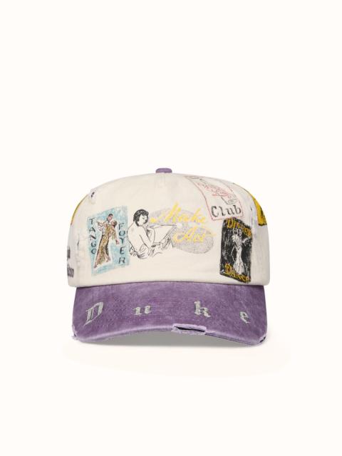 DUKE + DEXTER Hand-Painted MC Make Art Cream Cap