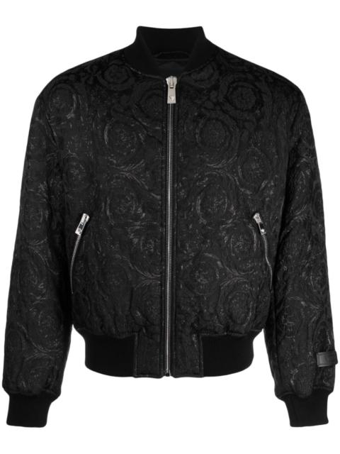 VERSACE Baroque Cloquet bomber jacket