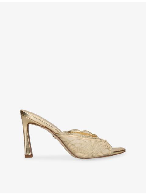 Sam Edelman Iva Lace Heeled Mules