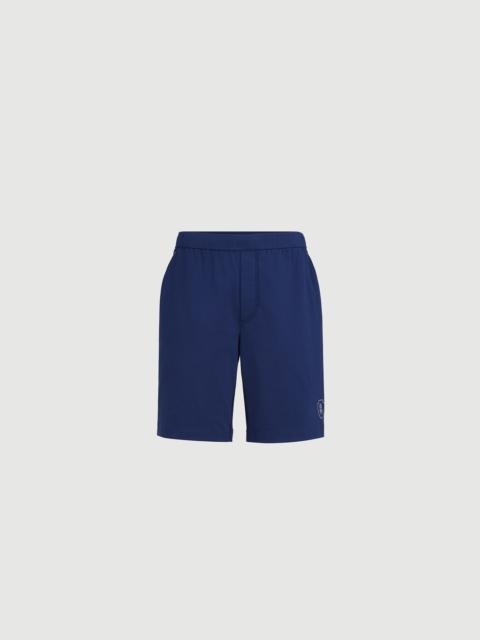 Brunello Cucinelli Cotton interlock shorts with logo