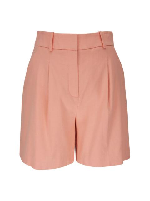 VERONICA BEARD Noemi linen-blend tailored shorts
