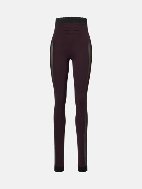 THE ATTICO Paneled leggings