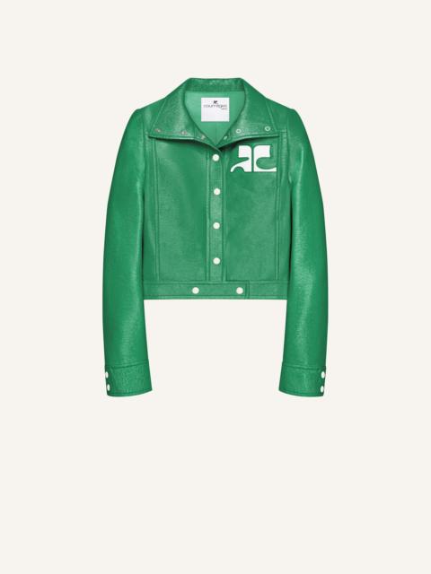 courrèges REEDITION VINYL JACKET