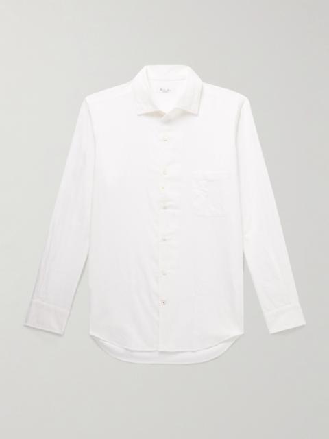 Loro Piana André Cotton-Flannel Shirt
