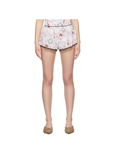 MAISIE WILEN White Bedrock Bloomer Shorts