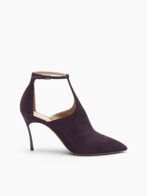 CASADEI Blade Suede Debby Pump