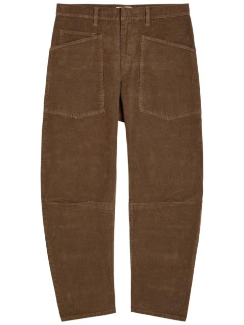 NILI LOTAN Nili Lotan Shon Barrel-leg Corduroy Trousers