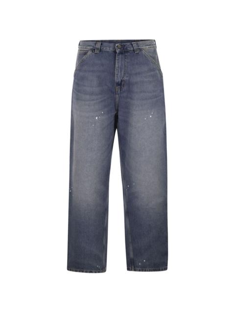 Carhartt WIP Double Knee paint-splatter jeans
