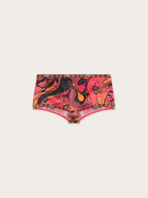 PUCCI ORCHIDEE PRINT SILK COULOTTE