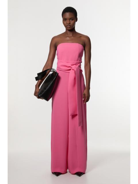 KAREN MILLEN Soft Tailored Colourblock Tailored Bandeau Jumpsuit