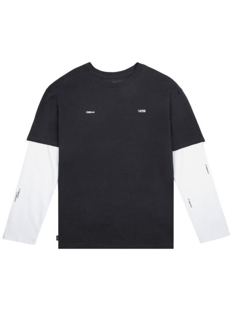 C2H4 x Vans Vol.2 Off The Wall Twofer Tee 'Black/White'