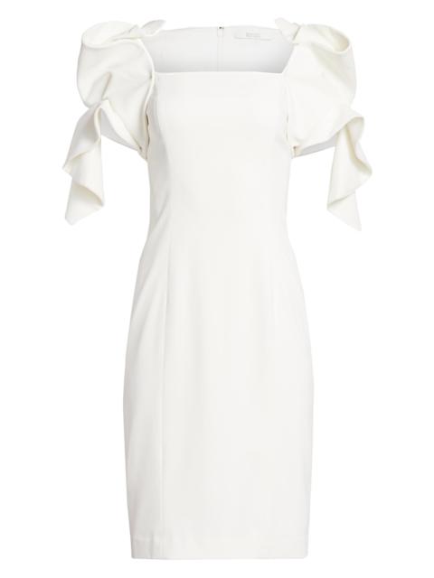 BADGLEY MISCHKA Women's Origami Sleeve Dress - Ivory