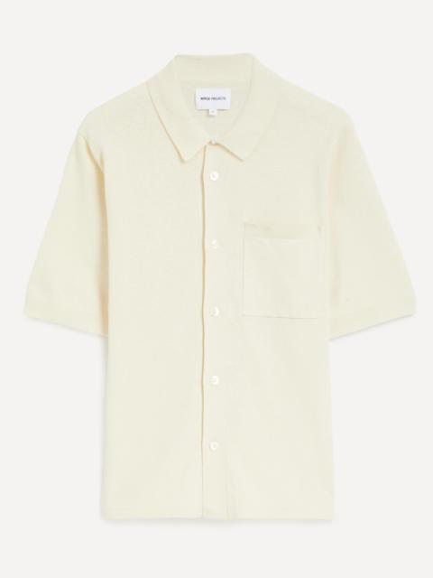 NORSE PROJECTS Rollo Cotton-Linen Short-Sleeve Shirt