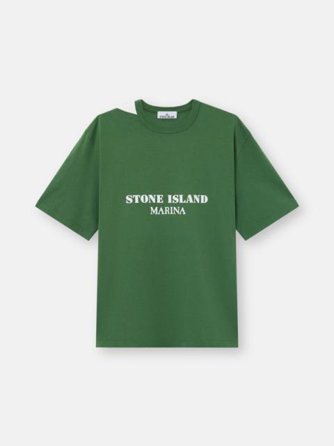 Stone Island 2100017 COMBED ORGANIC COTTON JERSEY_S.I. MARINA