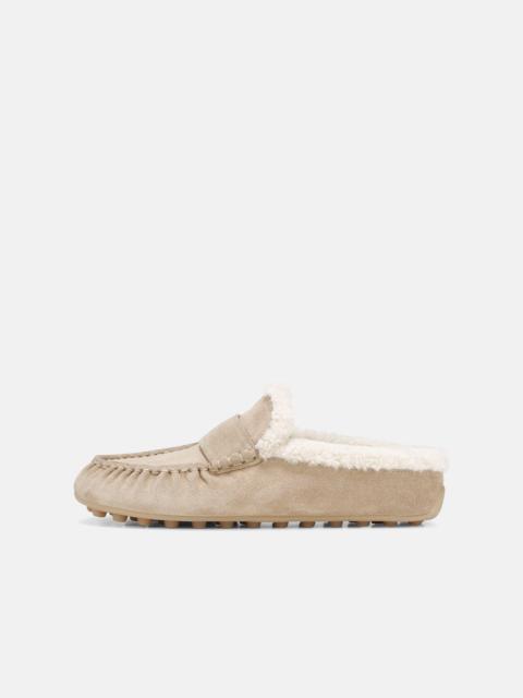 Vince Berkley Shearling Driving Mule