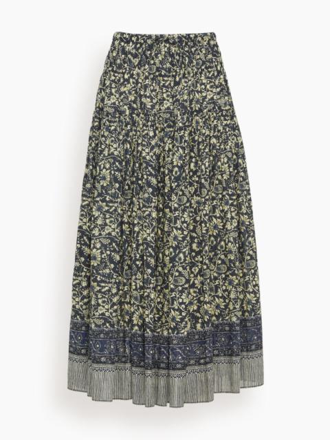 ULLA JOHNSON Avia Skirt in Raven