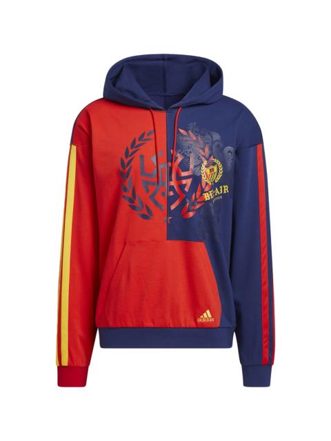 adidas D.O.N Hoodie "Bel Air Academy - Dark Blue / Red" GV1993