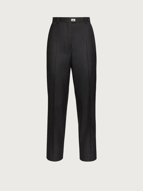 FERRAGAMO PINSTRIPE TROUSER