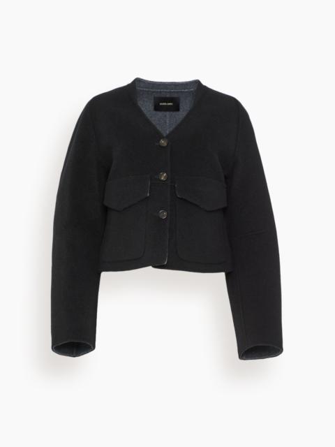 RACHEL COMEY Derby Jacket in Black/Grey