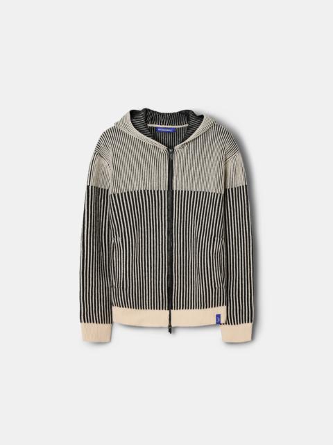 A-COLD-WALL* Prenton Zip Knit Hoodie Bone