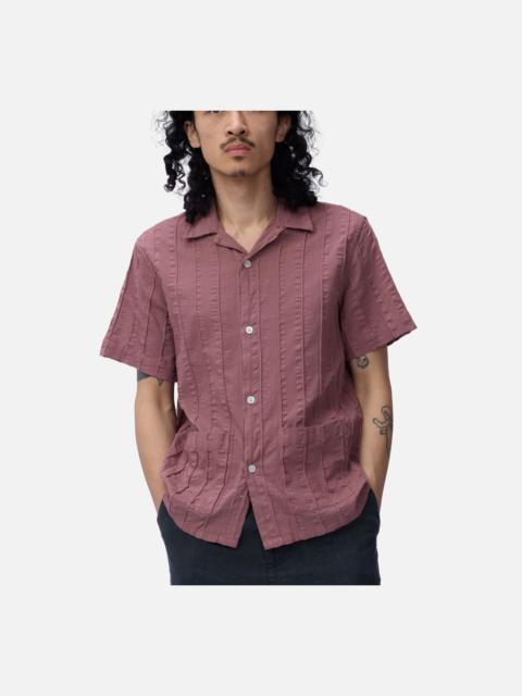 3sixteen Cabana Shirt - Brick Rope Stripe