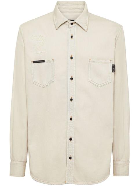 PHILIPP PLEIN denim shirt