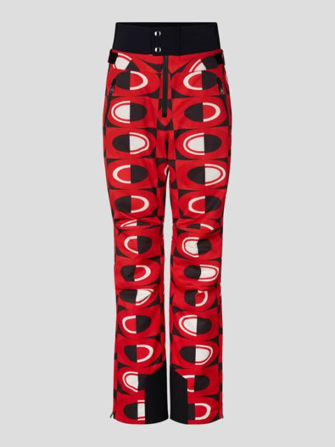Maren Ski pants in Red/Black