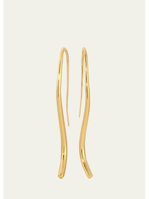 HEAVEN MAYHEM Lenora Earrings, Gold
