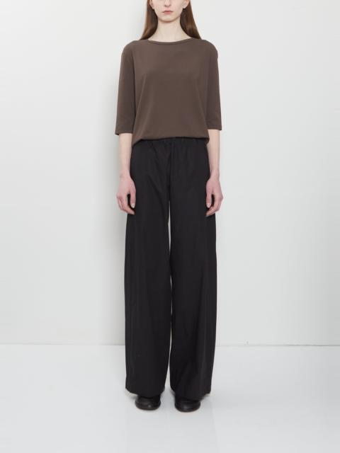 LABO.ART Diana Cotton Clara Pant — Black