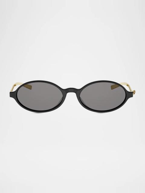 Dior Bow 53MM Oval Sunglasses