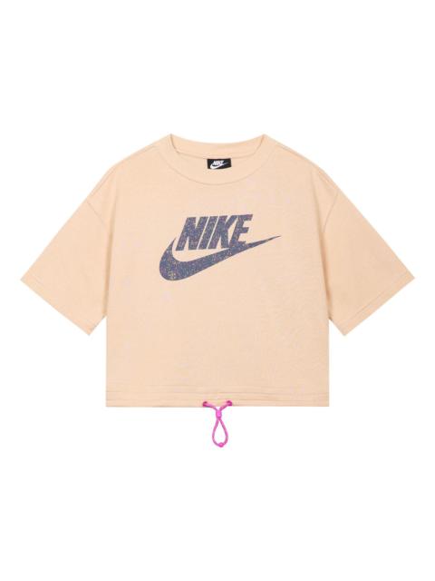 Nike (WMNS) Nike Sportswear Icon Clas Logo 'Tan' CJ2276-287