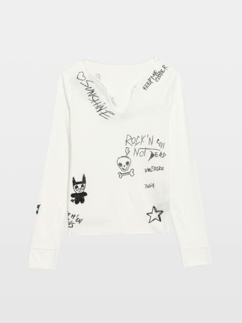 Zadig & Voltaire Happy Henley T-shirt