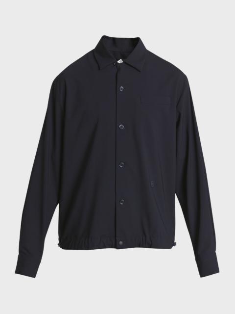 Men's Wool Long-Sleeve 4G Overshirt